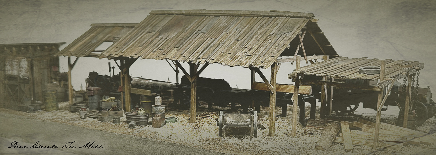 SierraWest Scale Models Backwoods Tie Mill